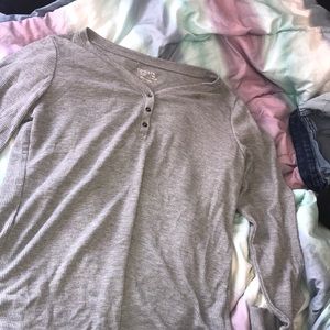 Gray long sleeve